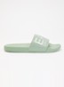 Slipper met logo - Lindegroen