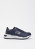 Sneaker met logo - Donkerblauw