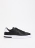 Sneaker met logoprint - Zwart