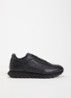 Sneaker met logoprint - Zwart