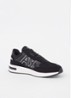 Sneaker met mesh details - Black