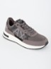 Sneaker met mesh details - Taupe