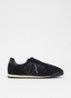 Sneaker van mesh met logo - Zwart