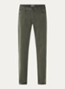 Straight fit broek met steekzakken - Groen