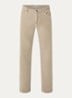 Straight fit chino van corduroy - Beige