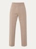 Straight fit joggingbroek met steekzakken - Khaki