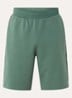 Straight fit korte broek met logo - Grijsmele