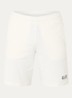 Straight fit korte joggingbroek met logo - Gebroken wit