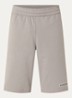 Straight fit korte joggingbroek met logoprint - Blauw