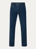 Straight leg jeans met steekzakken - Kobaltblauw