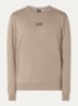 Sweater met logo - Donkerbeige