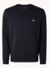 Sweater met logo - Donkerblauw