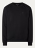 Sweater met logoborduring - Zwart