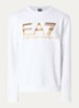 Sweater met logoprint - Wit