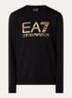 Sweater met logoprint - Zwart