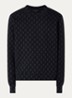 Sweater met print - Antraciet