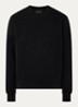 Sweater met print - Zwart