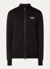 Sweatvest met logo - Zwart