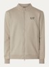 Sweatvest met logo - Zand