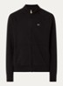 Sweatvest met logo - Zwart