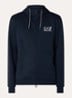 Sweatvest met logoprint - Donkerblauw