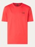 T-shirt met logo- en backprint - Rood