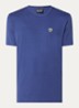 T-shirt met logo  - Kobaltblauw