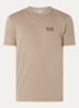 T-shirt met logo - Taupe