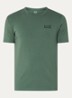 T-shirt met logo - Donkergroen