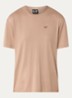 T-shirt met logo - Vanillegeel