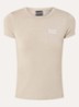 T-shirt met logo - Beige