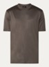 T-shirt met logo - Bronsgroen
