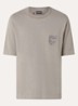 T-shirt met logo - Zand