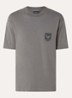 T-shirt met logo - Antraciet
