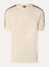 T-shirt met logoborduring - Beige