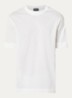 T-shirt met logoborduring - Gebroken wit
