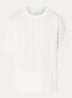 T-shirt met logoprint - Gebroken wit