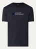 T-shirt met logoprint - Donkerblauw