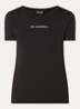 T-shirt met logoprint - Zwart