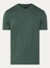 T-shirt met logoprint - Donkergroen