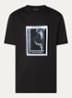 T-shirt met logoprint - Zwart