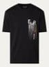 T-shirt met logoprint - Zwart