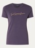 T-shirt met strass - Violet