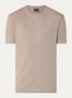 T-shirt met structuur - Zand