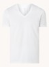 T-shirt met V-hals - Wit