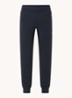 Tapered fit joggingbroek met logo - Indigo