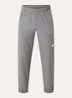 Tapered fit trainingsbroek met logo - Smoked pearl / grijs
