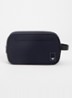 Toilettas met logo - Donkerblauw