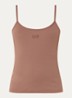 Top met logo - Zalmroze