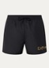 Zwemshorts met logoprint  - Zwart